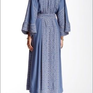 Free People Modern Kimono Maxi Dress